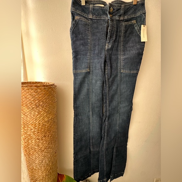 Anthropologie Pilcro Dark High Rise Bootcut Jeans Size 27 / NWT - Picture 3 of 8